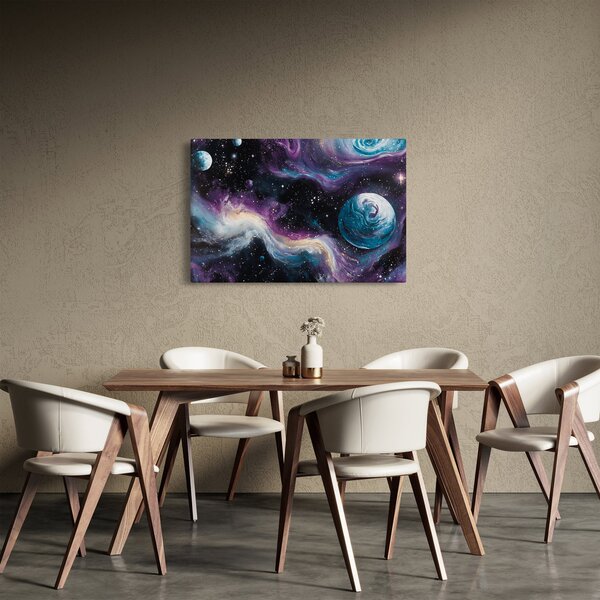 Slika - Oslikani svemir (90x60 cm)