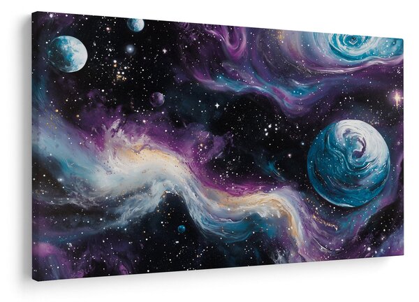 Slika - Oslikani svemir (90x60 cm)