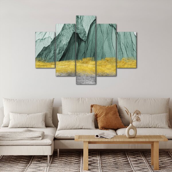 Slika - Smaragdne planine N⁰3 (150x105 cm)