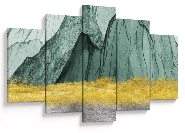 Slika - Smaragdne planine N⁰3 (150x105 cm)