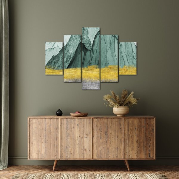 Slika - Smaragdne planine N⁰3 (150x105 cm)