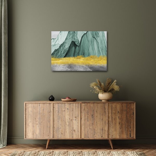 Slika - Smaragdne planine N⁰3 (70x50 cm)