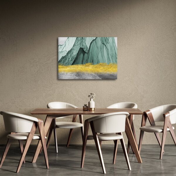 Slika - Smaragdne planine N⁰3 (70x50 cm)
