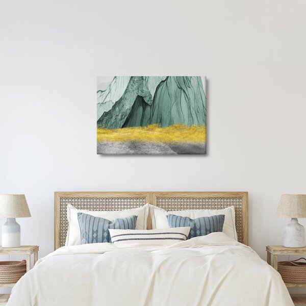 Slika - Smaragdne planine N⁰3 (70x50 cm)