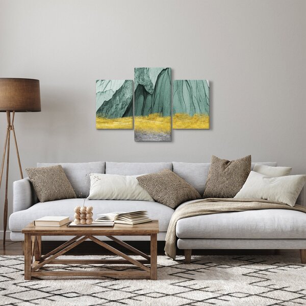 Slika - Smaragdne planine N⁰3 (90x60 cm)