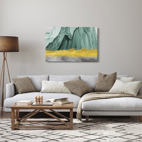 Slika - Smaragdne planine N⁰3 (90x60 cm)