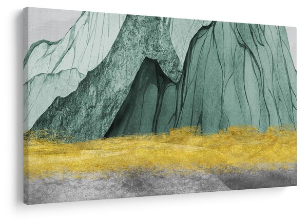 Slika - Smaragdne planine N⁰3 (90x60 cm)