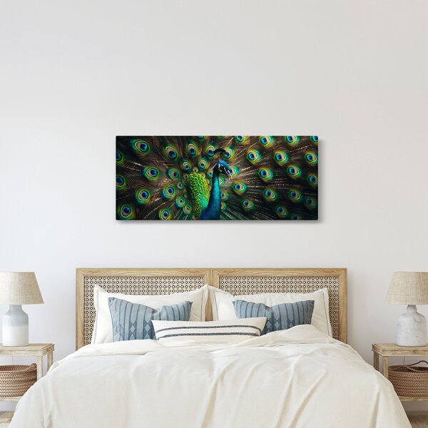 Slika – Paun (120x50 cm)