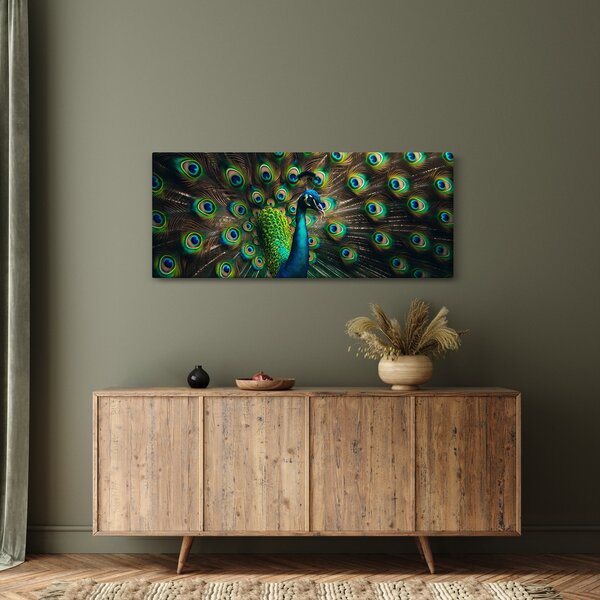 Slika – Paun (120x50 cm)