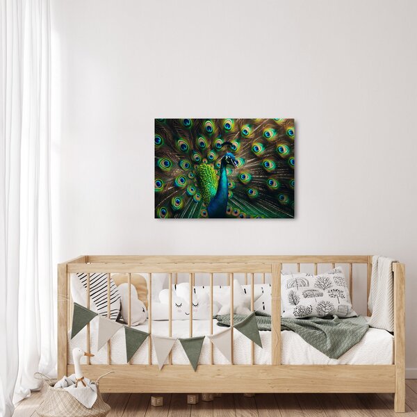 Slika – Paun (70x50 cm)