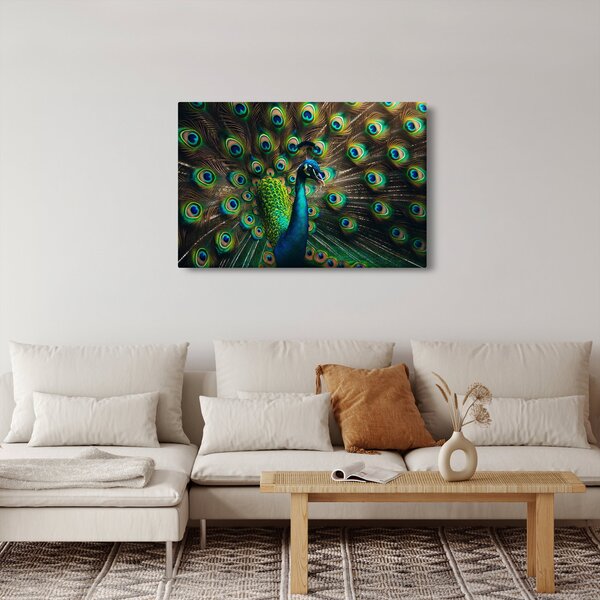 Slika – Paun (90x60 cm)
