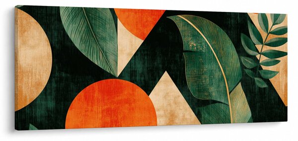 Slika - Geometrijski prirodni motivi II. (120x50 cm)