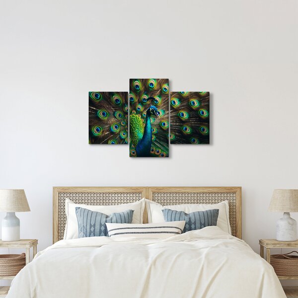 Slika – Paun (90x60 cm)