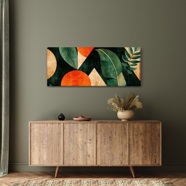 Slika - Geometrijski prirodni motivi II. (120x50 cm)