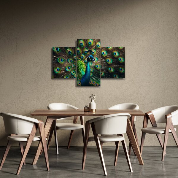 Slika – Paun (90x60 cm)