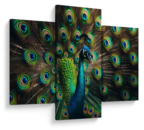 Slika – Paun (90x60 cm)