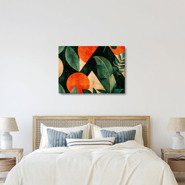 Slika - Geometrijski prirodni motivi II. (70x50 cm)