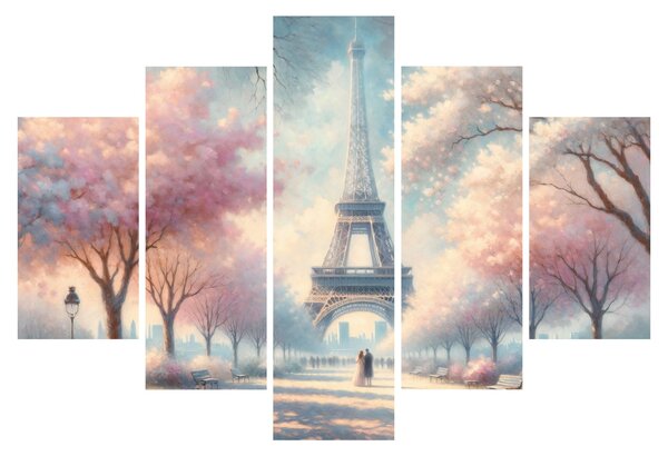 Slika – Proljeće u Parizu (150x105 cm)