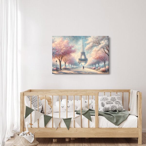 Slika – Proljeće u Parizu (90x60 cm)