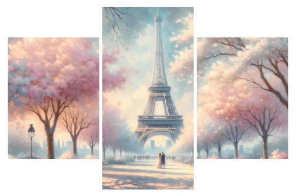 Slika – Proljeće u Parizu (90x60 cm)