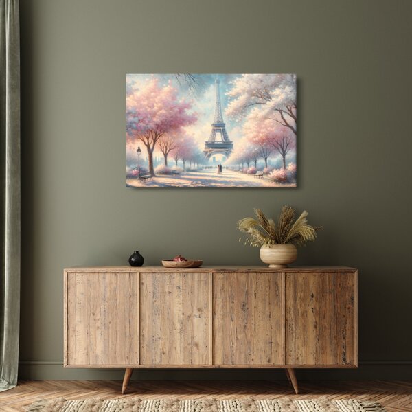 Slika – Proljeće u Parizu (90x60 cm)