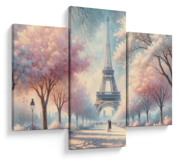 Slika – Proljeće u Parizu (90x60 cm)