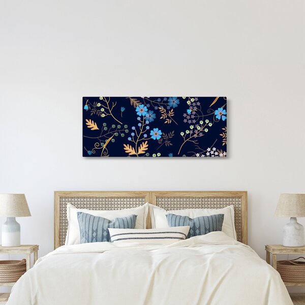 Slika - Jesensko cvijeće (120x50 cm)
