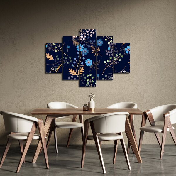 Slika - Jesensko cvijeće (150x105 cm)
