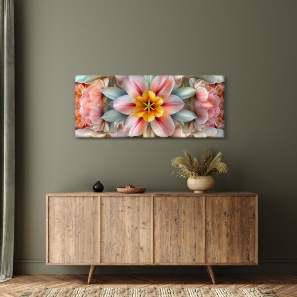 Slika - Kaleidoskopski cvijet (120x50 cm)