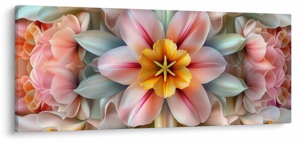 Slika - Kaleidoskopski cvijet (120x50 cm)