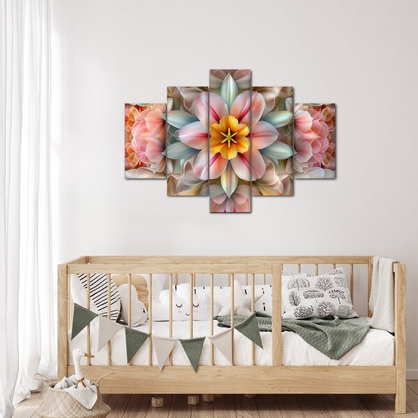 Slika - Kaleidoskopski cvijet (150x105 cm)