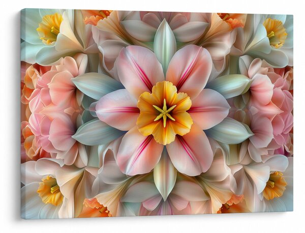 Slika - Kaleidoskopski cvijet (70x50 cm)