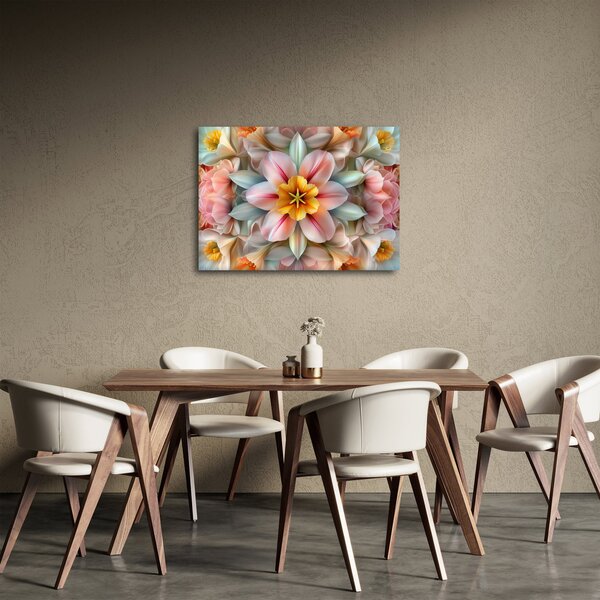 Slika - Kaleidoskopski cvijet (70x50 cm)