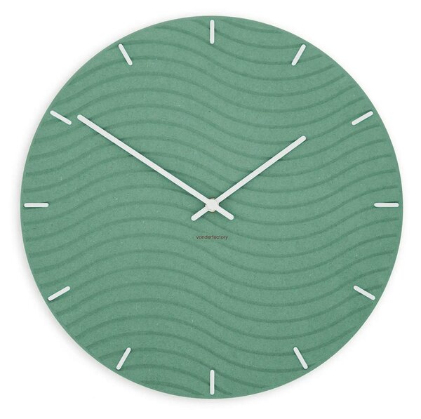 Zidni sat Luxhora Rivella Mint Green 11 boja
