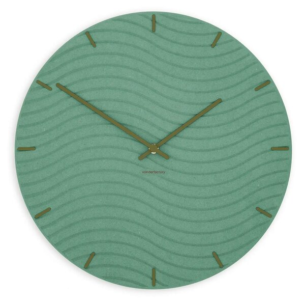 Zidni sat Luxhora Rivella Mint Green 11 boja