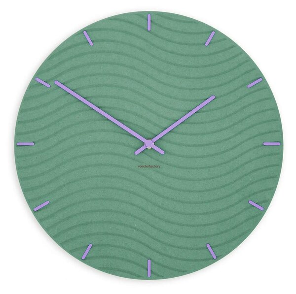 Zidni sat Luxhora Rivella Mint Green 11 boja