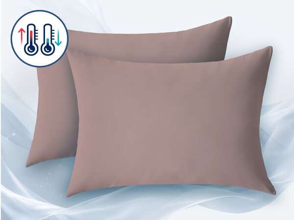 Cooling set jastučnica Dormeo kakao boje
