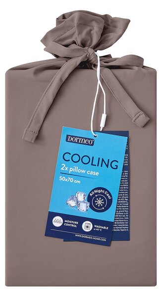 Cooling set jastučnica Dormeo kakao boje