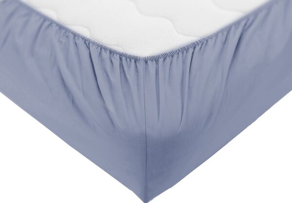 Dormeo Essentials plahta s gumicom Plava