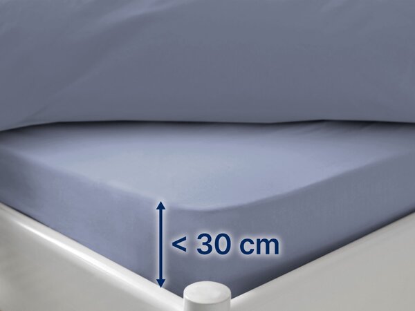 Dormeo Essentials plahta s gumicom Plava