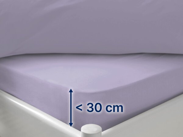 Dormeo Essentials plahta s gumicom Lila