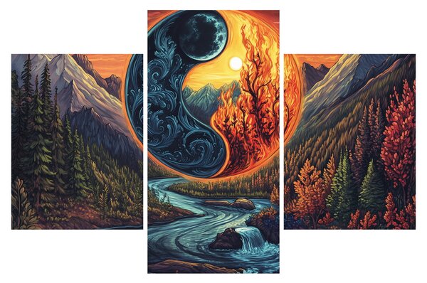Slika - Elementi (90x60 cm)