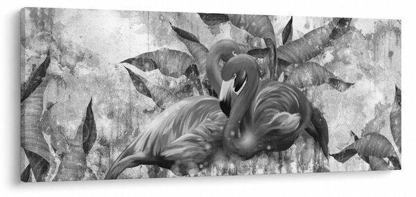 Slika - grafit flamingo (120x50 cm)