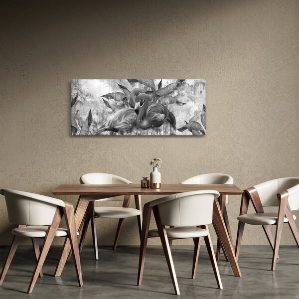 Slika - grafit flamingo (120x50 cm)