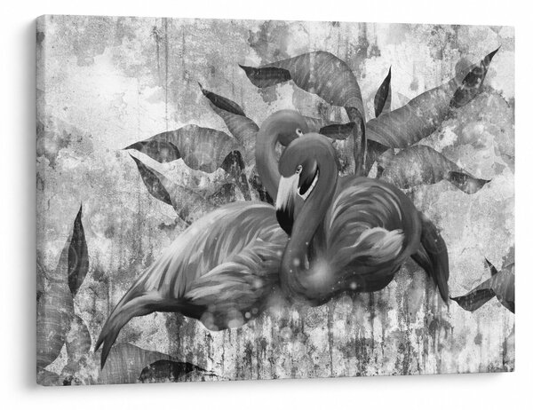 Slika - grafit flamingo (70x50 cm)