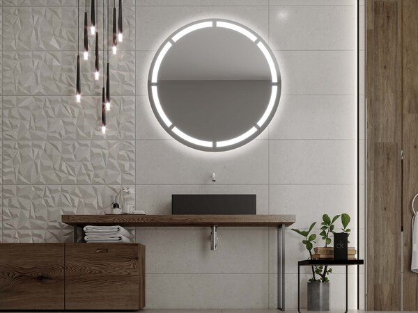 Okruglo ogledalo s LED osvjetljenjem C2