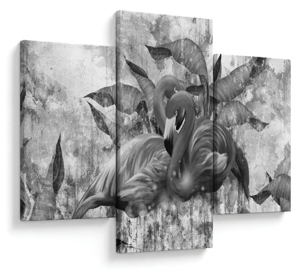 Slika - grafit flamingo (90x60 cm)