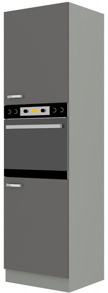 Zondo.hr Kuhinjski ormarić za pećnicu- Gonir 60 DP 210 2F (siva + siva ). 1032719