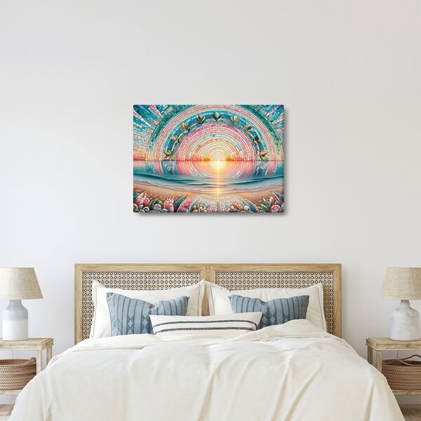 Slika – Mozaik zalaska sunca (70x50 cm)