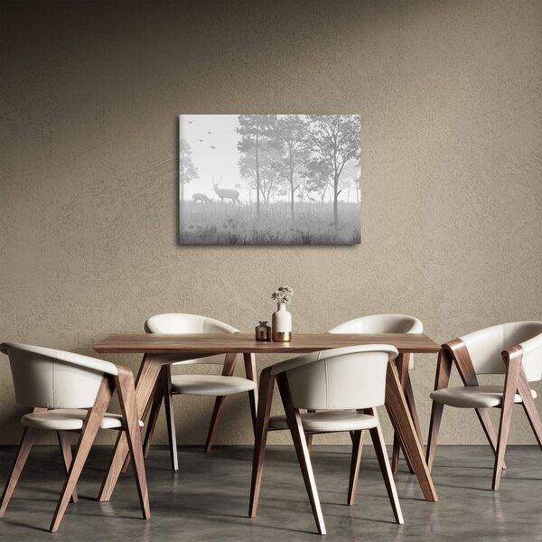 Slika - Livada sa jelenima (70x50 cm)
